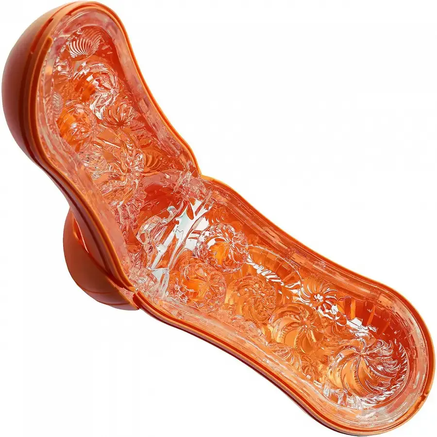 Мастурбатор Tenga Flip Orb — Sunset Orange, з можливістю зміни тиску та стимулювальними кульками всередині Львів - фото 2