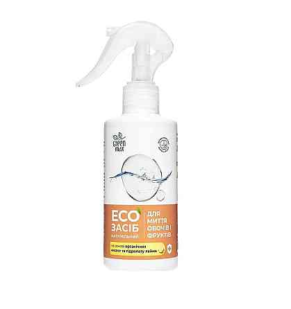 EКОзасіб натуральний для миття овочів та фруктів Green Max 200 мл Київ