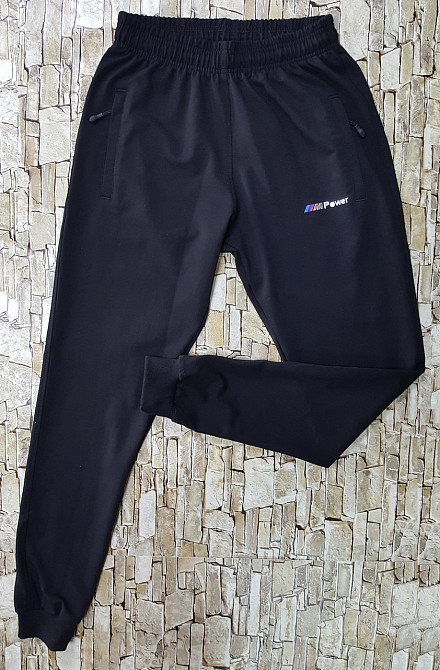 Мужские трикотажные штаны BMW POWER,производство Турции Киев - изображение 2