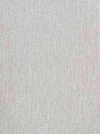 Шпалери вінілові Decoprint Breeze 0.53х10 м однотонні структурні тонка смужка під тканину пісочний Київ