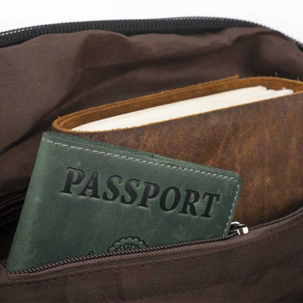 Дорожня сумка текстильна велика Vintage 20166 Чорна Київ - фото 10