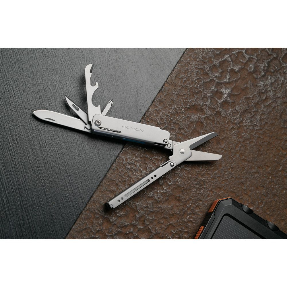 Міні мультитул Roxon M3 зі змінними бітами, сірий Киев - изображение 15