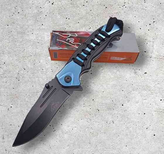 Ніж складний BG A743 синій Дніпро