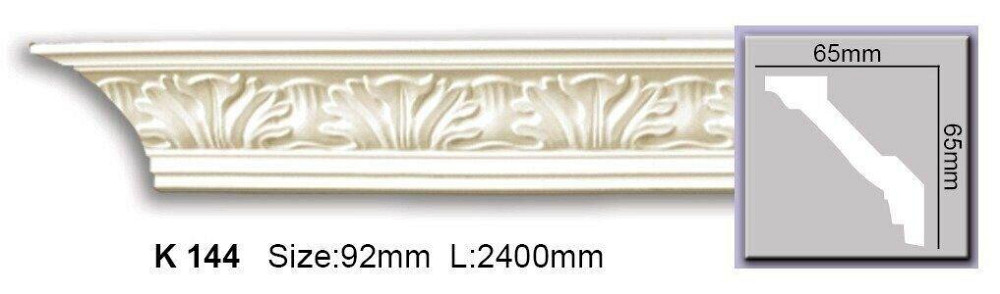 Карниз с орнаментом полиуретановый Harmony K 144 Flexi Днепр - изображение 1