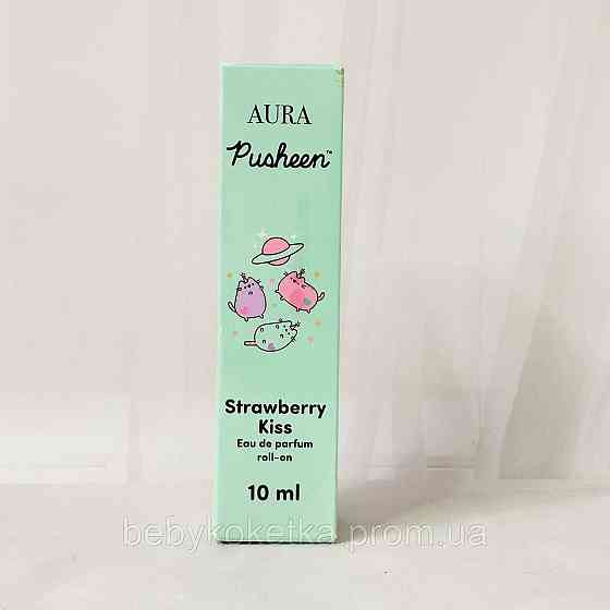 Дитяча парфумерна композиція Aura Pusheen Strawwberry Kiss малинова зірка 10мл. Львів