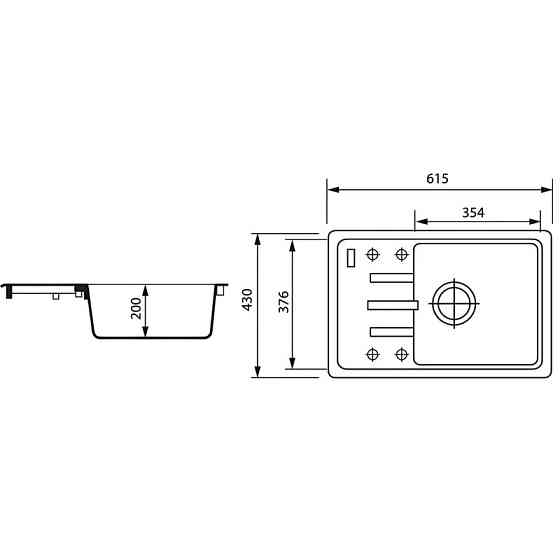 Майка кухонна Zerix ZS-6243S-12 Коричнева (ZX4576) Київ