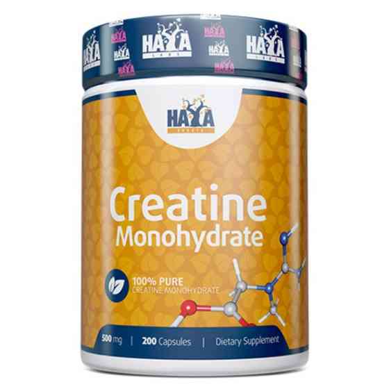 Креатин моногидрат Haya Labs Sports Creatine Monohydrate 500mg 200caps Луцк