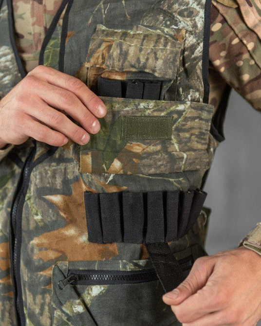 Жилет мужской для охоты и рыбалки много карманов Одесса - изображение 5