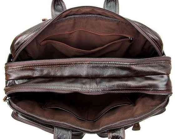 Сумка мужская Vintage 14106 трансформер Коричневая Киев