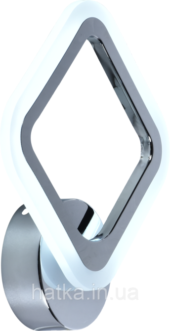 Бра настінне світлодіодне акрілове Sirius LI8822/1 CR 16W Київ - фото 2