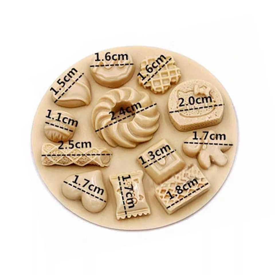 Молд силіконовий Міні-десерти та солодощі 93 мм сірий Київ - фото 6