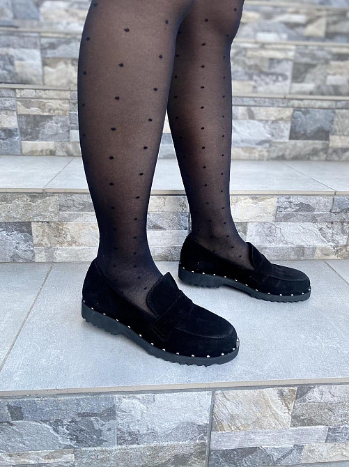 Lexi Туфлі жіночі Lexi 2006 чорні (весна-осінь, замша натуральна) (2644) лише 37р.39р. Коломыя - изображение 3