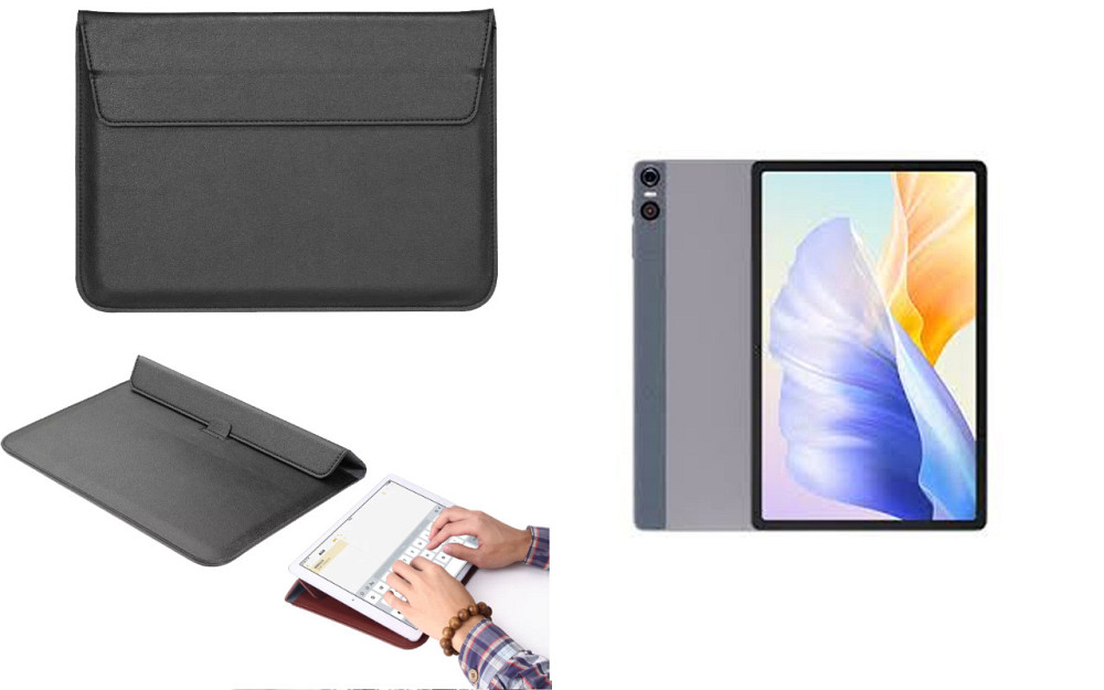 Чохол-конверт VitoCase для Cubot Tab 50, з функцією підставки для планшета Чорний Київ - фото 1