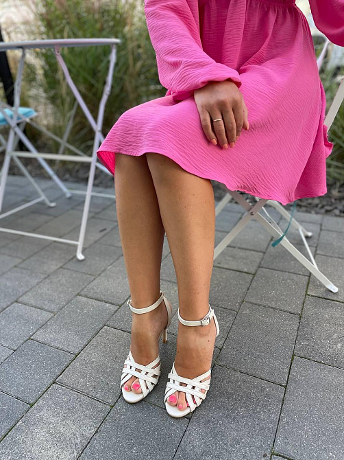 LIRIO Босоніжки жіночі бежеві літні LIRIO L0332/9510-60 з натуральної шкіри / Босоніжки на підб Коломыя - изображение 1