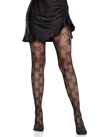 Колготки Leg Avenue Bow Net Tights One Size Львів