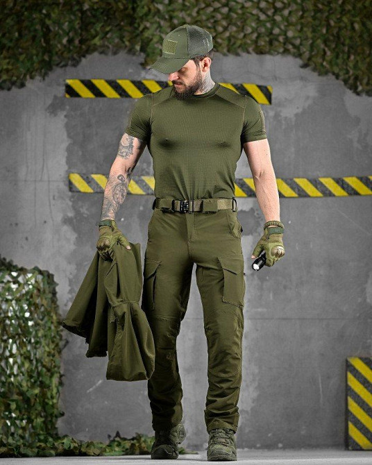 Літній тактичний костюм 8в1 TIRAN олива ДЛ6515 Одеса - фото 9