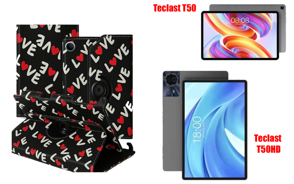 Чохол Spinner360 для планшета Teclast T50, T50HD, колір Art-Premium Київ - фото 1