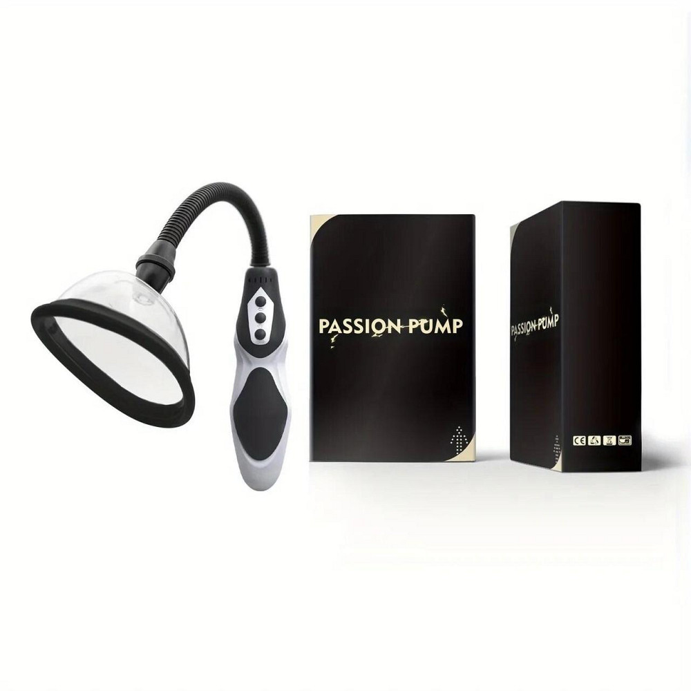 Автоматическая вакуумная помпа для вульвы Passion Pump Sex Aura Киев - изображение 4