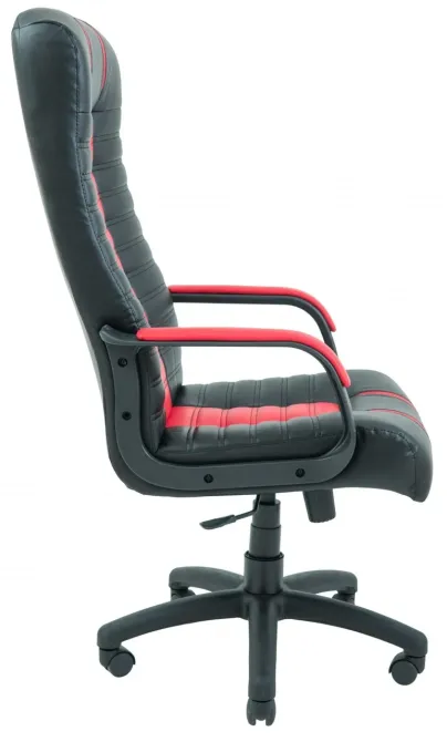 Офісне Крісло Керівника Richman Atlant Fly 2230-2210 Підлокітник Річ Пластік М1 Tilt Червоно-чорний Київ - фото 3