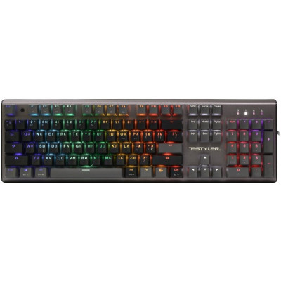 Клавіатура A4Tech FS100 RGB FS Switch USB Stone Black (4711421000567) Вінниця - фото 1