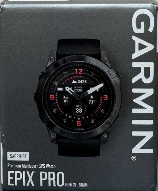 Смарт-годинник Garmin Epix Pro Gen 2 Sapphire 51mm. Харків - фото 3