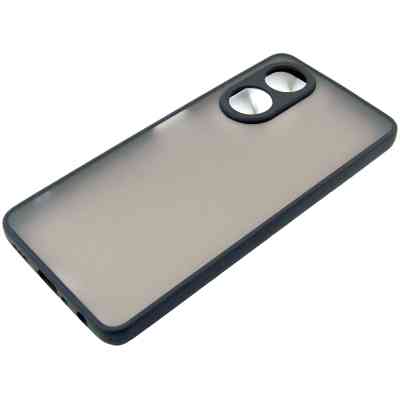 Чехол для мобильного телефона Dengos Matte OPPO A58 4G (black) (DG-TPU-MATT-132) Винница