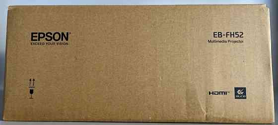 Мультимедійний проєктор: Epson EB-FH52 (V11H978040) Київ