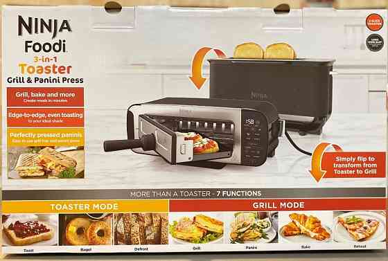 Ninja Foodi/Тостер/Гриль/Паніні Пресс/Новий/Ідеальний подарунок/New. Київ