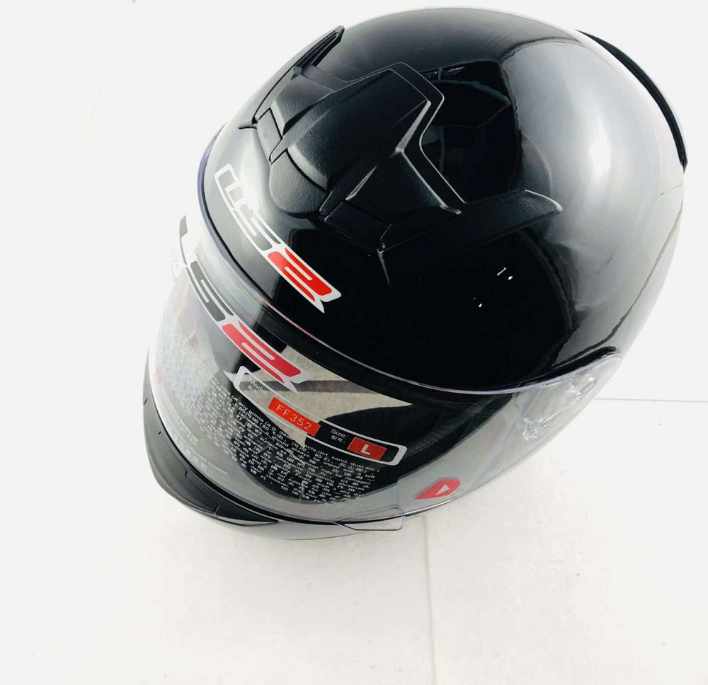 Шолом-інтеграл (LACK) (size:L, чорний глянець) Мукачево - фото 1