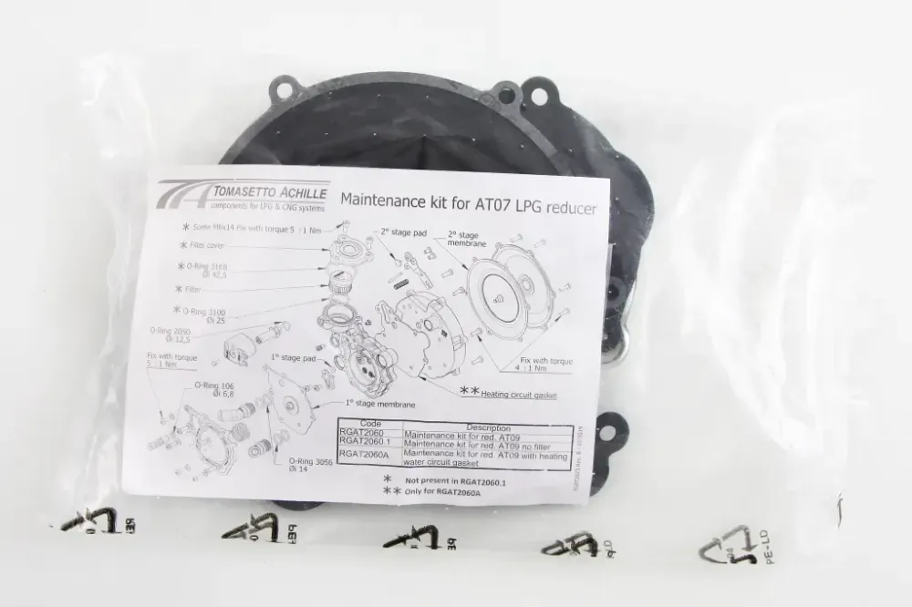 Р/к ГБО редуктора Tomasetto AT07 Tomasetto с тосольной мембраной Винница - изображение 2