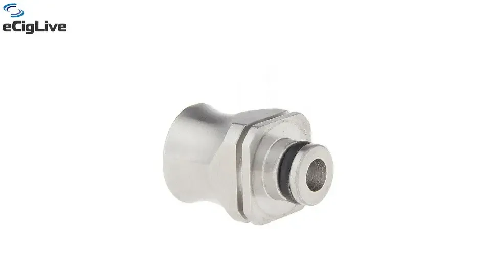 Широкий сталевий 14 мм мундштук (Drip Tip) 510 Київ - фото 3