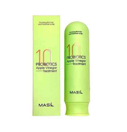 Бальзам от перхоти с яблочным уксусом 10 PROBIOTICS APPLE VINEGAR TREATMENT Masil 300 мл Киев
