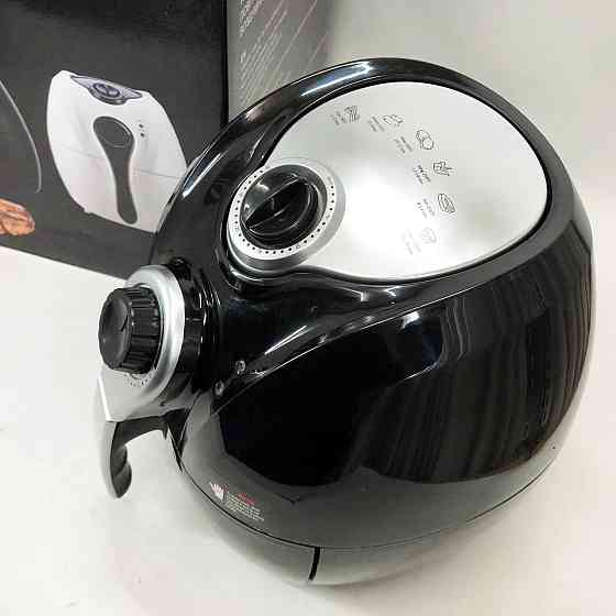 Безмасляна фритюрниця з таймером Domotec MS-3220 1300 Вт 4, 5 л, Фритюрниця смажити без олії VQ-71 Івано-Франківськ