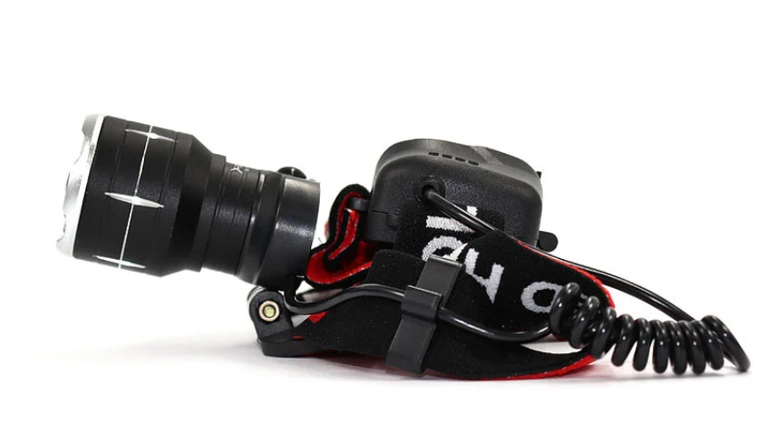 Налобний світлодіодний ліхтар BL-T09B-P90 з оптичним ZOOM, 3 режимами роботи та 2 акумуляторами великої ємності Одеса - фото 6
