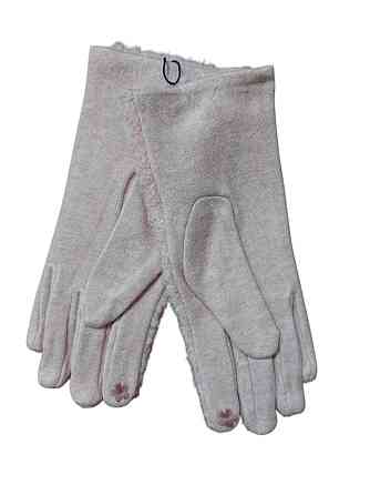 Перчатки сенсорные женские теплые one size розовый Киев