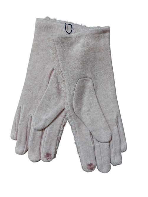 Перчатки сенсорные женские теплые one size розовый Киев - изображение 2