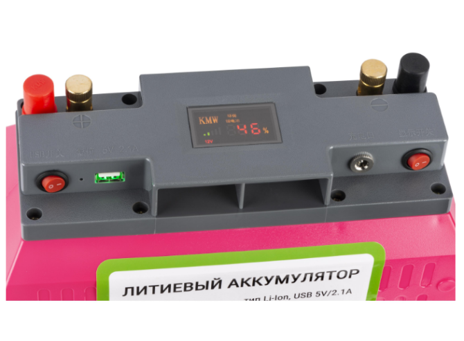 Аккумулятор Литий-Ионный Тяговий Weekender 12V 100Ah  + Зарядное И Рюкзак-Чехол Дніпро - фото 2