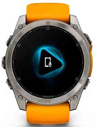 Смарт -Часы Garmin Fenix 8 51mm. AMOLED Sapphire Titanium .Spark Orange. Киев