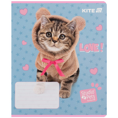 Тетрадь Kite Studio Pets, 12 листов, линия (SP25-234) Винница - изображение 12