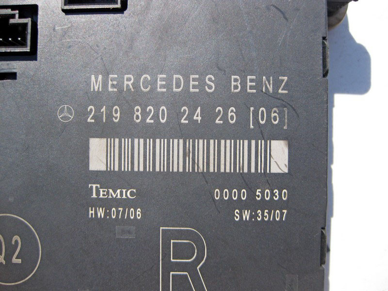Mercedes-Benz  A2198202426 Блок керування передніх правих дверей CLS C219 Одесса - изображение 3