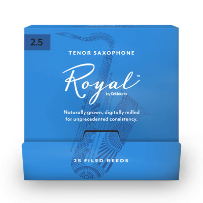 Трость для саксофона D'Addario Royal - Tenor Sax #2.5 - 25 Pack (RKB0125-B25) Винница - изображение 1