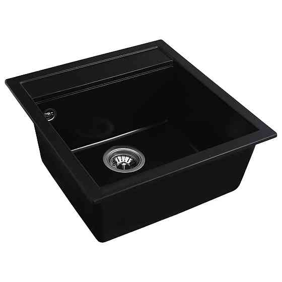 VALESO Гранітна мийка для кухні VALESO FIESTA 5149 матова Чорна Коломыя