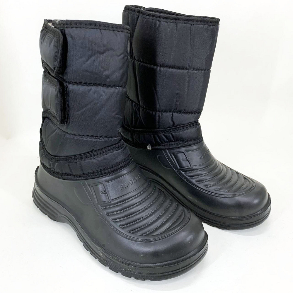 Сапоги мужские утепленные короткие 45р 28см, Бурки низкие, Удобные ботинки для работы, Бурки войлочные YH-66 Львов - изображение 4