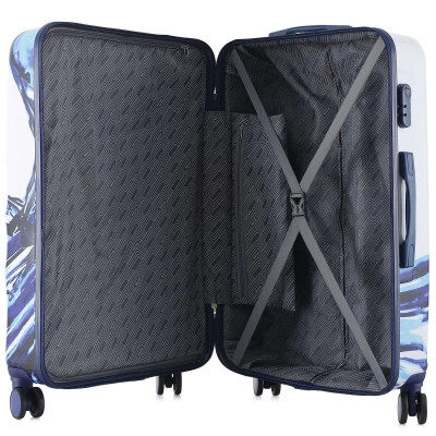 Чемодан Semi Line Print 28" L White/Blue (T5653-3) Винница - изображение 6