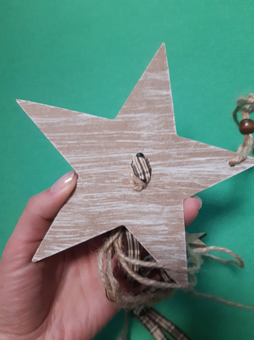 Новогоднее украшение Звезда Melinera бежевый Киев - изображение 4