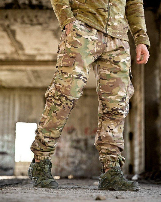 Тактичні штани джегери софтшел мультикам ПП7966 Одеса - фото 2