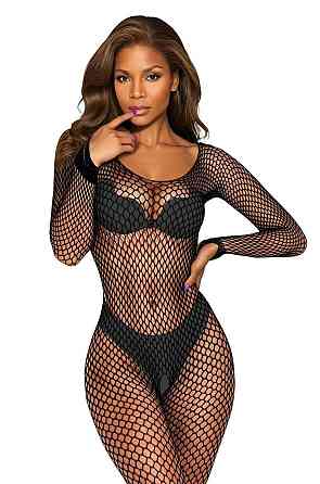 Бодистокинг - Bodystocking 2061, black - One Size Sex Aura Киев