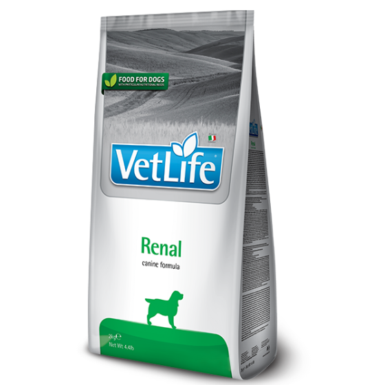 Сухий корм Farmina Vet Life Renal для собак для підтримки функції нирок, 2 кг Київ