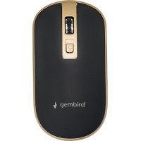 Мишка Gembird MUSW-4B-06-BG Wireless Black-Gold (MUSW-4B-06-BG) Киев - изображение 1