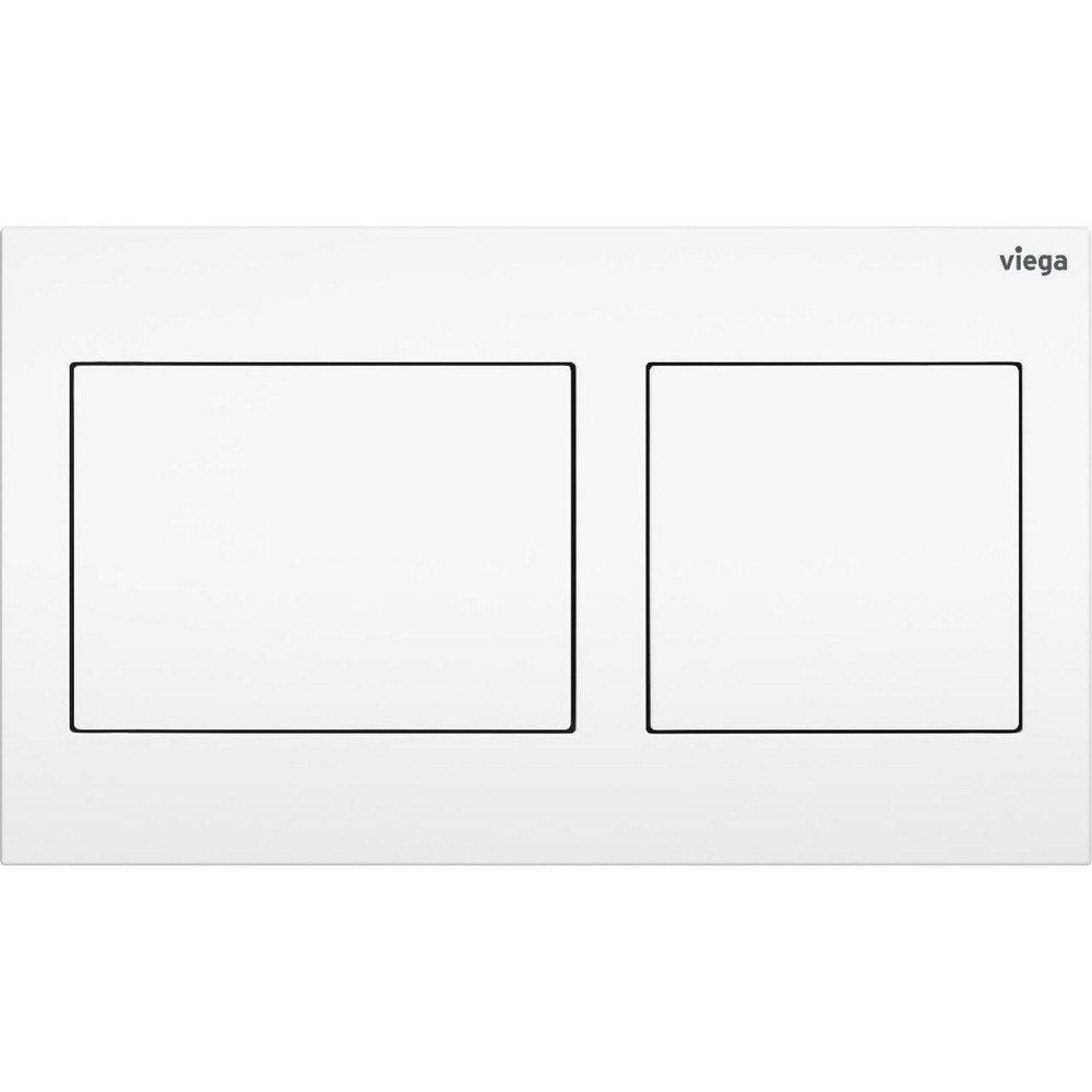 Панель смыва Prevista для бачков альп белый Viega 77350 (000019970) Киев - изображение 2